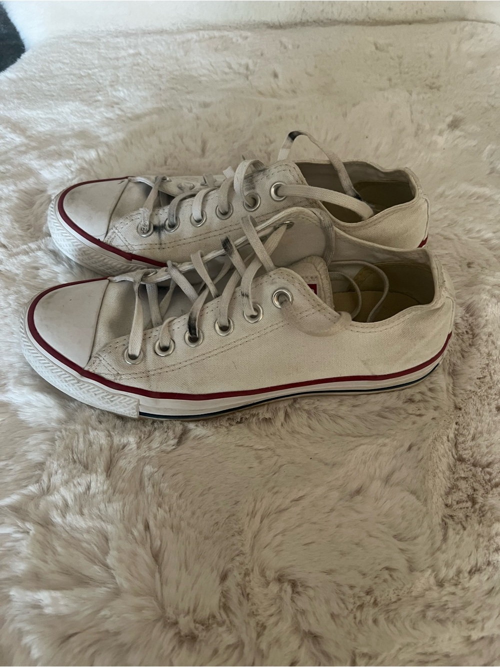 Converse white low top sneakers - Picture 5 of 7